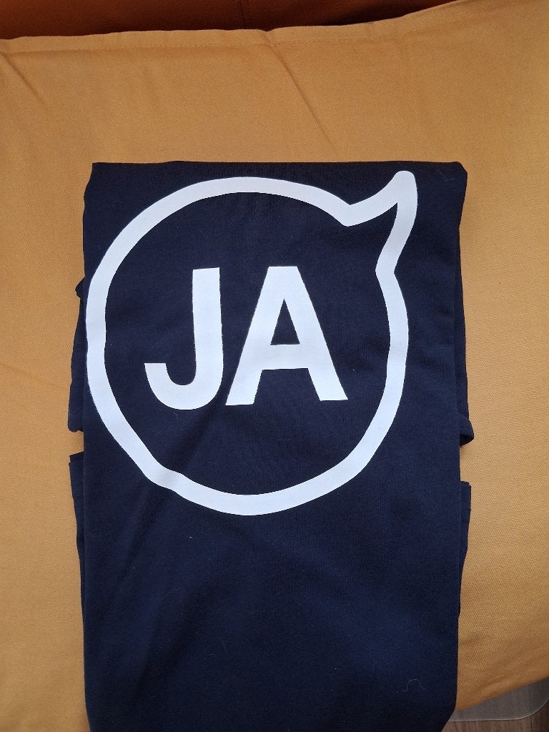 Nieuwe T Shirts JA, Ophalen, Nieuw, Maat 46 (S) of kleiner, Blauw