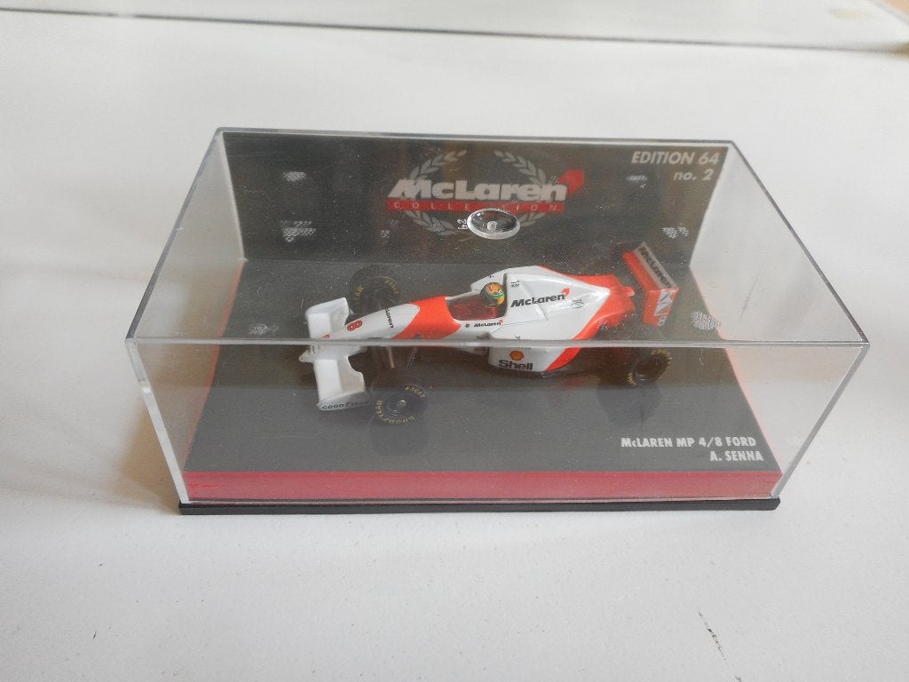 Minichamps Mircochamps F1 Mclaren MP4/8 Ford A. Senna, Ophalen of Verzenden, Nieuw, Bus of Vrachtwagen, Herpa