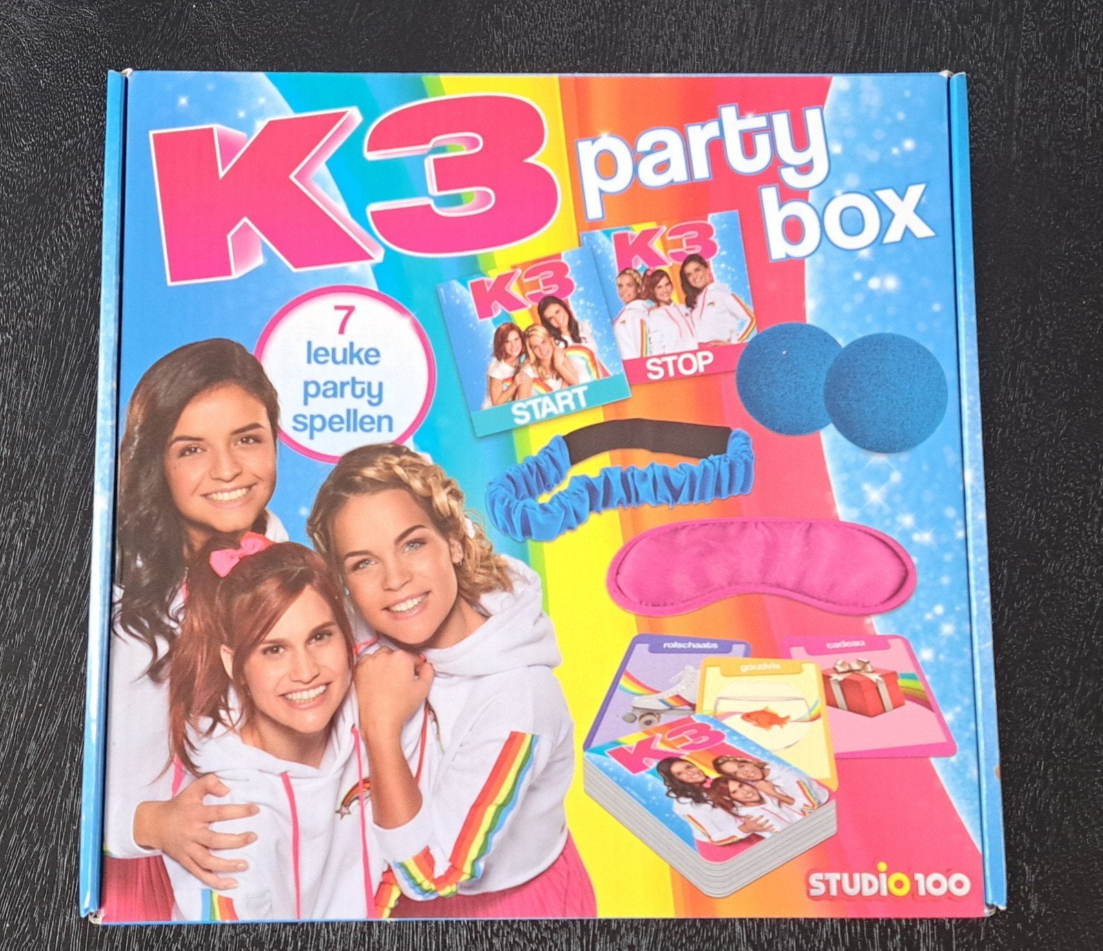 k3 spel, Hobby en Vrije tijd, Gezelschapsspellen | Bordspellen, Ophalen of Verzenden, Zo goed als nieuw, Studio 100
