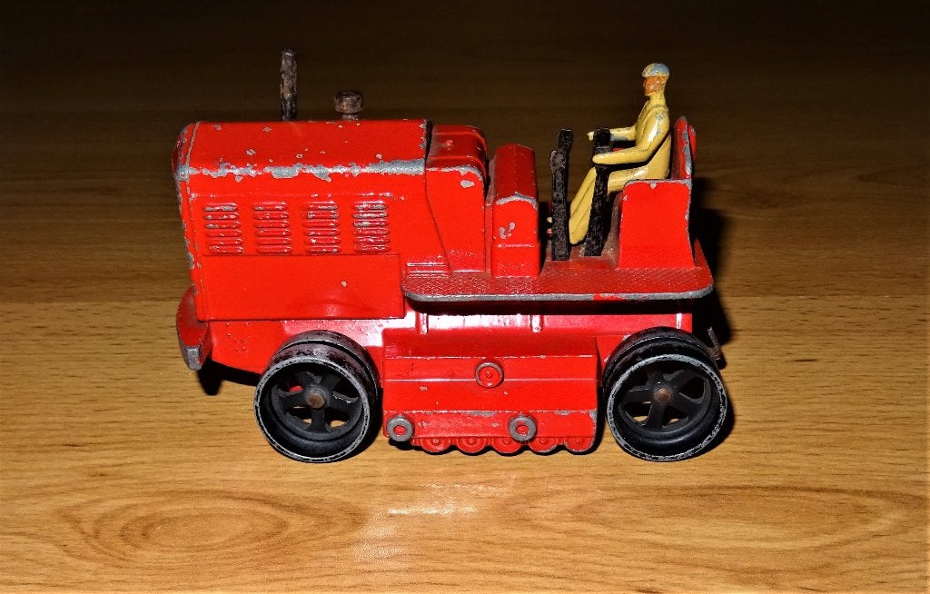 Dinky Supertoys Heavy Tractor., Ophalen of Verzenden, Gebruikt, Tractor of Landbouw