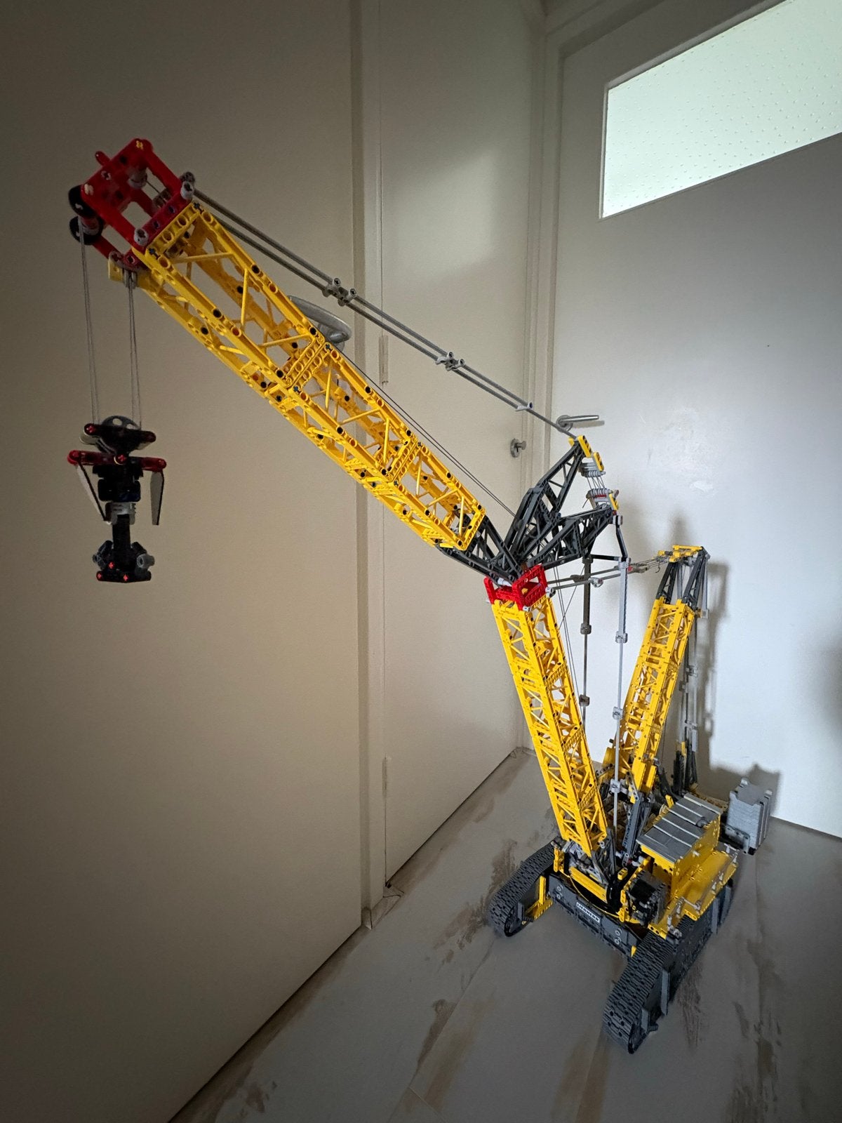 LEGO Technic Liebherr LR 13000 Kraan (42146), Kinderen en Baby's, Ophalen, Zo goed als nieuw, Overige merken