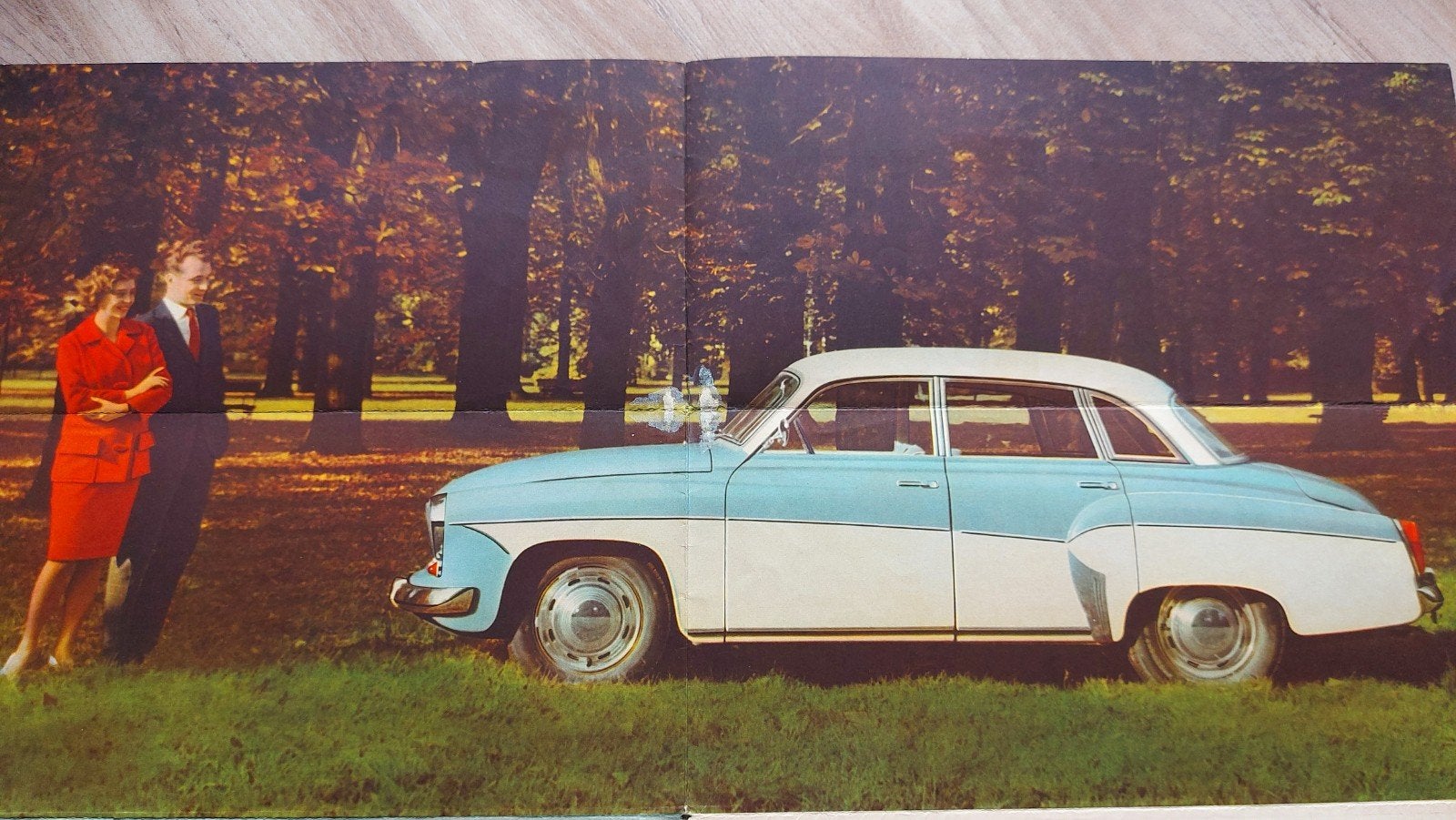 exclusieve Wartburg 1000 NL smalle folder, Ophalen of Verzenden, Zo goed als nieuw, Overige merken