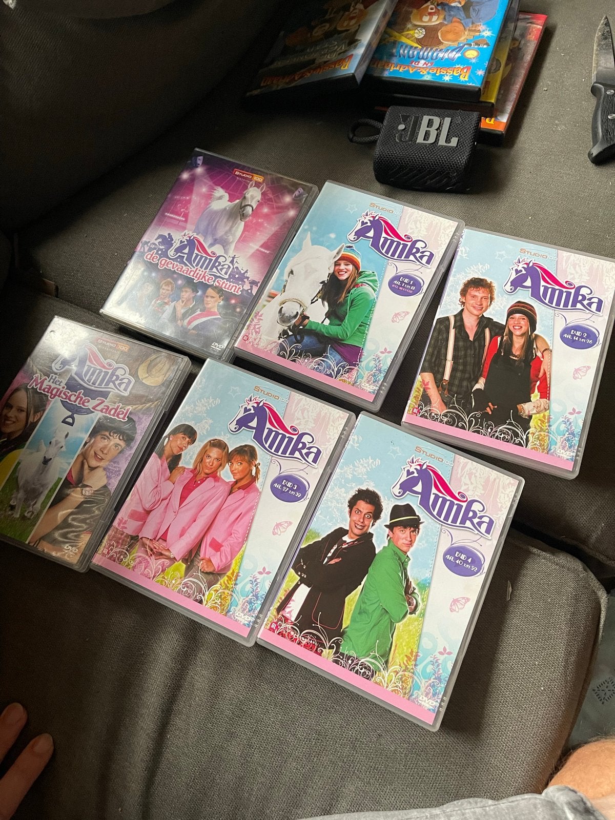 Amika DVD seizoen 1 - Het Magische Zadel & film, Gebruikt, Alle leeftijden, Tv-serie, Familie
