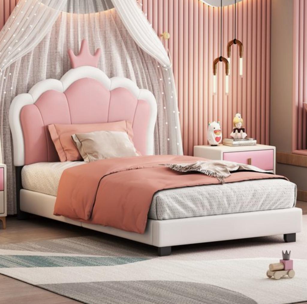90x200 prinsessenbed, Ophalen, Zo goed als nieuw, 180 cm of meer, 85 tot 100 cm