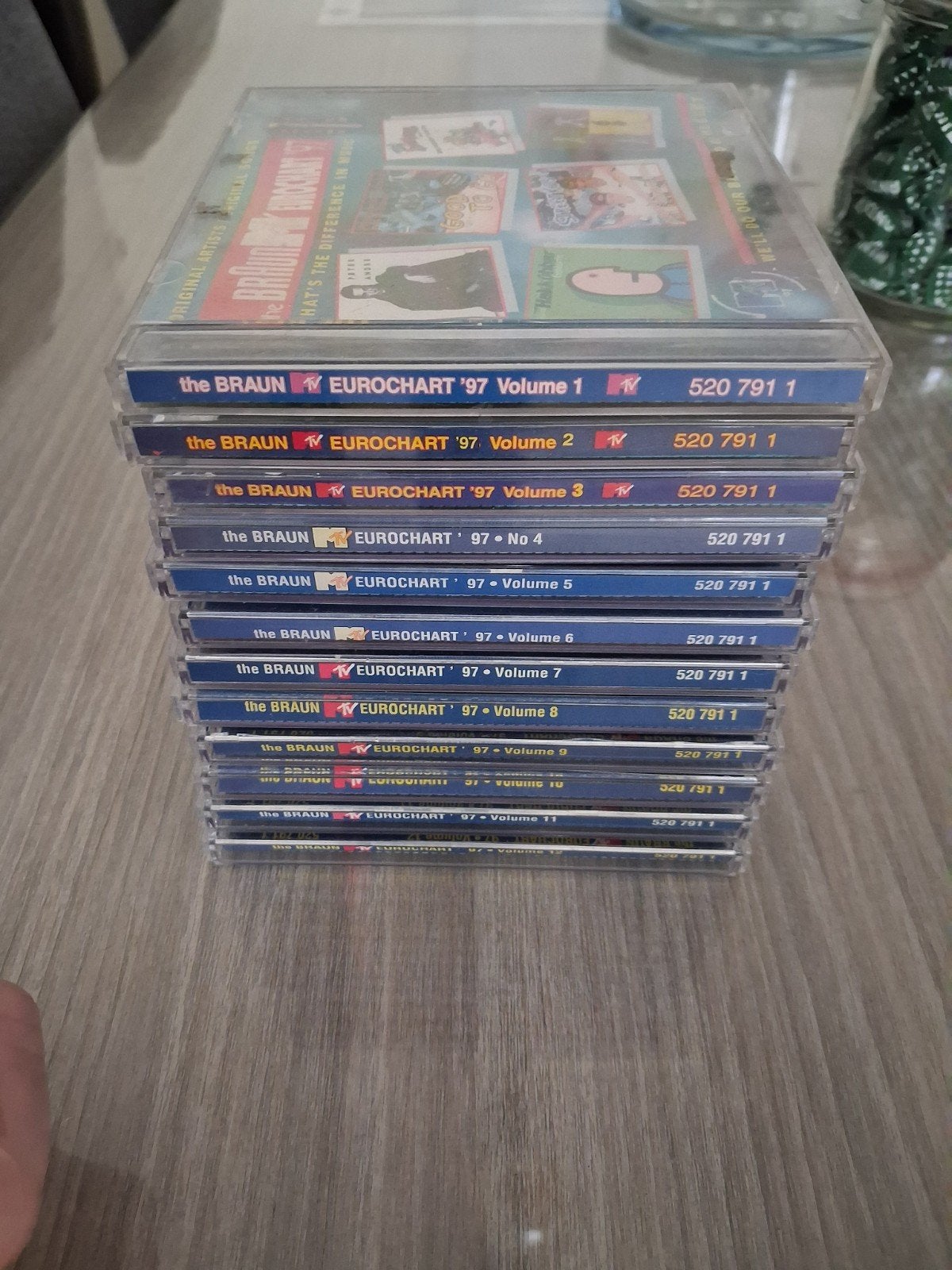 eurocharts, Cd's en Dvd's, Ophalen, Zo goed als nieuw, Pop