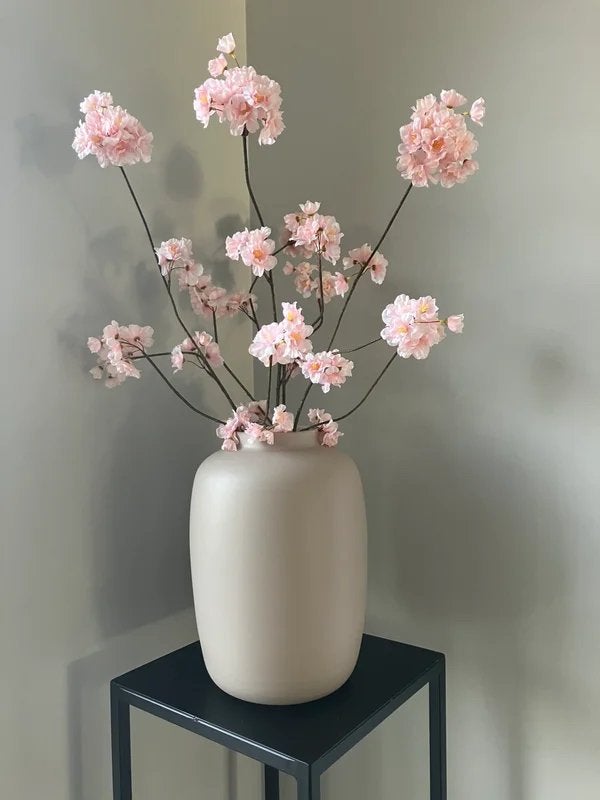 Zijden silk bloesemtakken zacht roze 84cm NIEUW!, Info@flowersbymirjam.nl, Roze, Transformatorstraat 6a, Ophalen of Verzenden