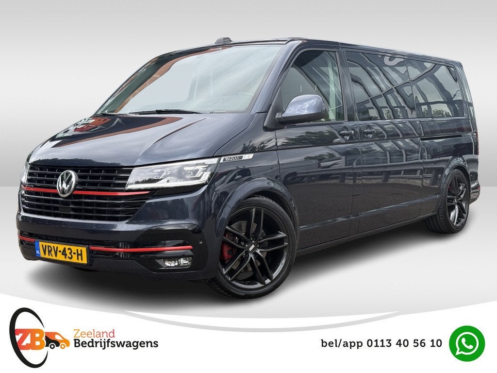 Volkswagen Transporter 2.0 TDI L2H1 32 DC Bulli | 20'' BBS |, Auto's, Bestelauto's, Adaptive Cruise Control, Gebruikt, Euro 6