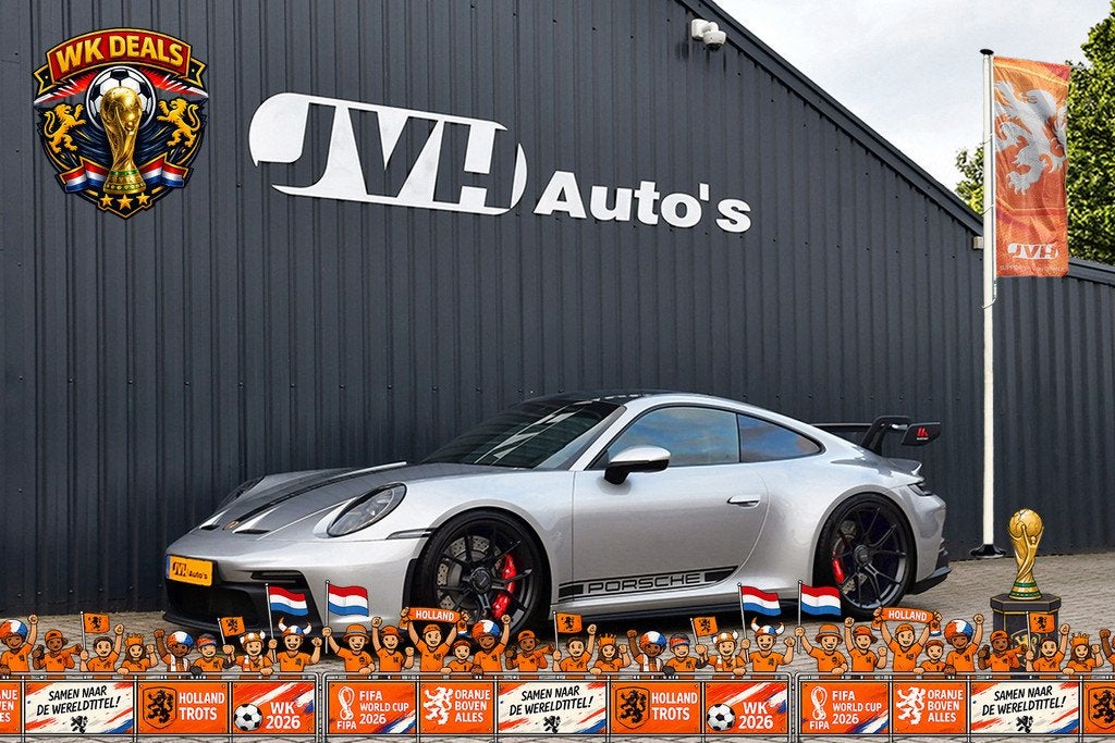 Porsche 911 (992) 4.0 GT3 510pk Clubsport | Nieuwstaat | App, Auto's, Porsche, Automaat, Achterwielaandrijving, Gebruikt, Huisgarantie