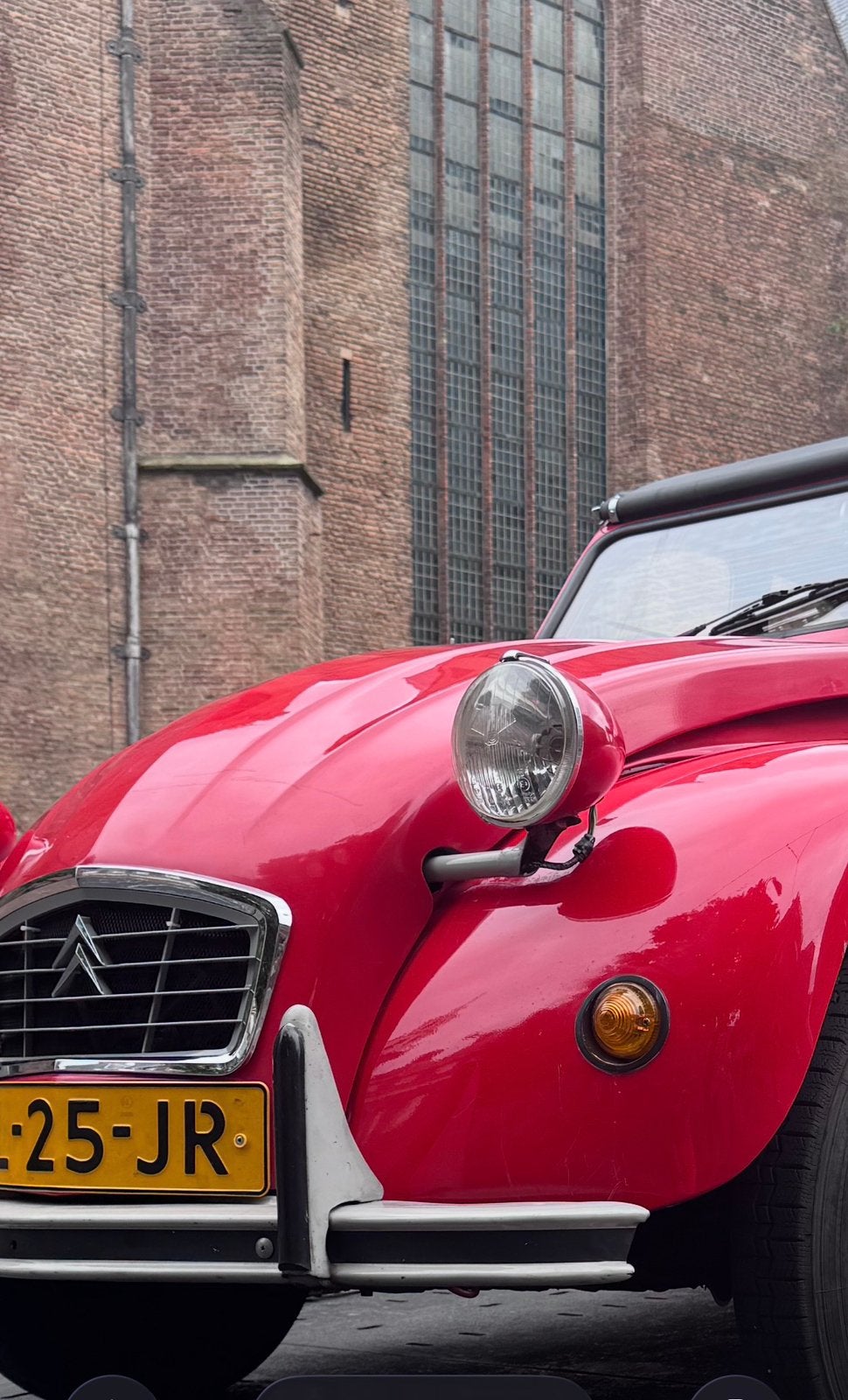 Citroën 2CV 0.6 Spec S6 1987 Rood, Auto's, Voorwielaandrijving, Stof, 602 cc, 2CV