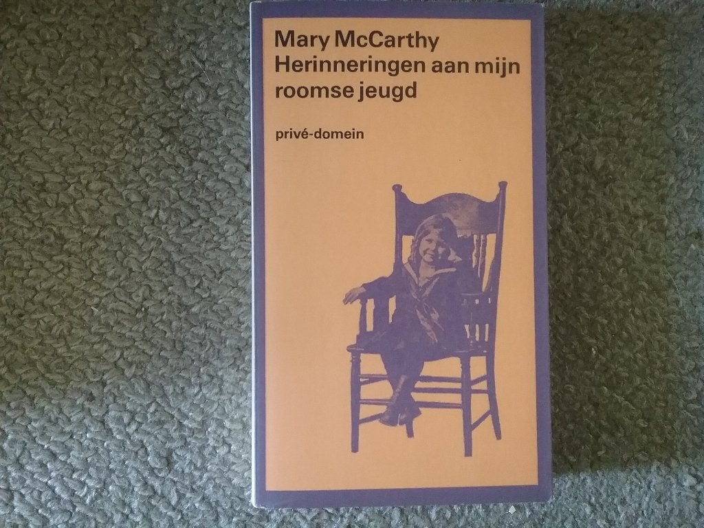 Mary McCarthy / Herinneringen roomse jeugd (Privé-domein 1), Ophalen of Verzenden, Gelezen, Amerika