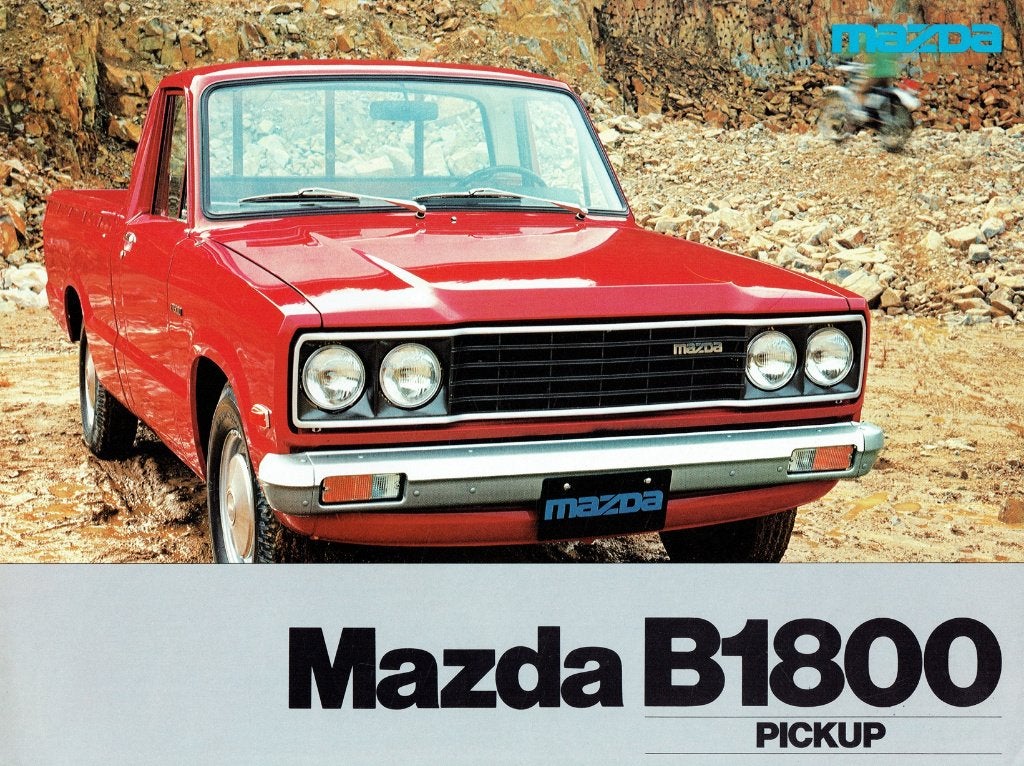 Folder Mazda B1800 Pickup (1977), Verzenden, Gelezen, Mazda