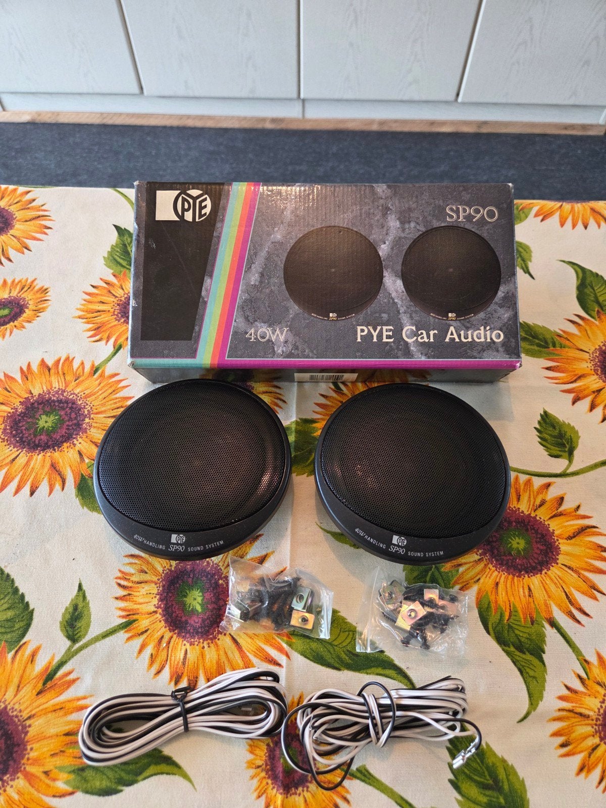 PYE Car Audio SP90 40W luidsprekers - Nieuw in doos, Auto diversen, Ophalen of Verzenden, Nieuw
