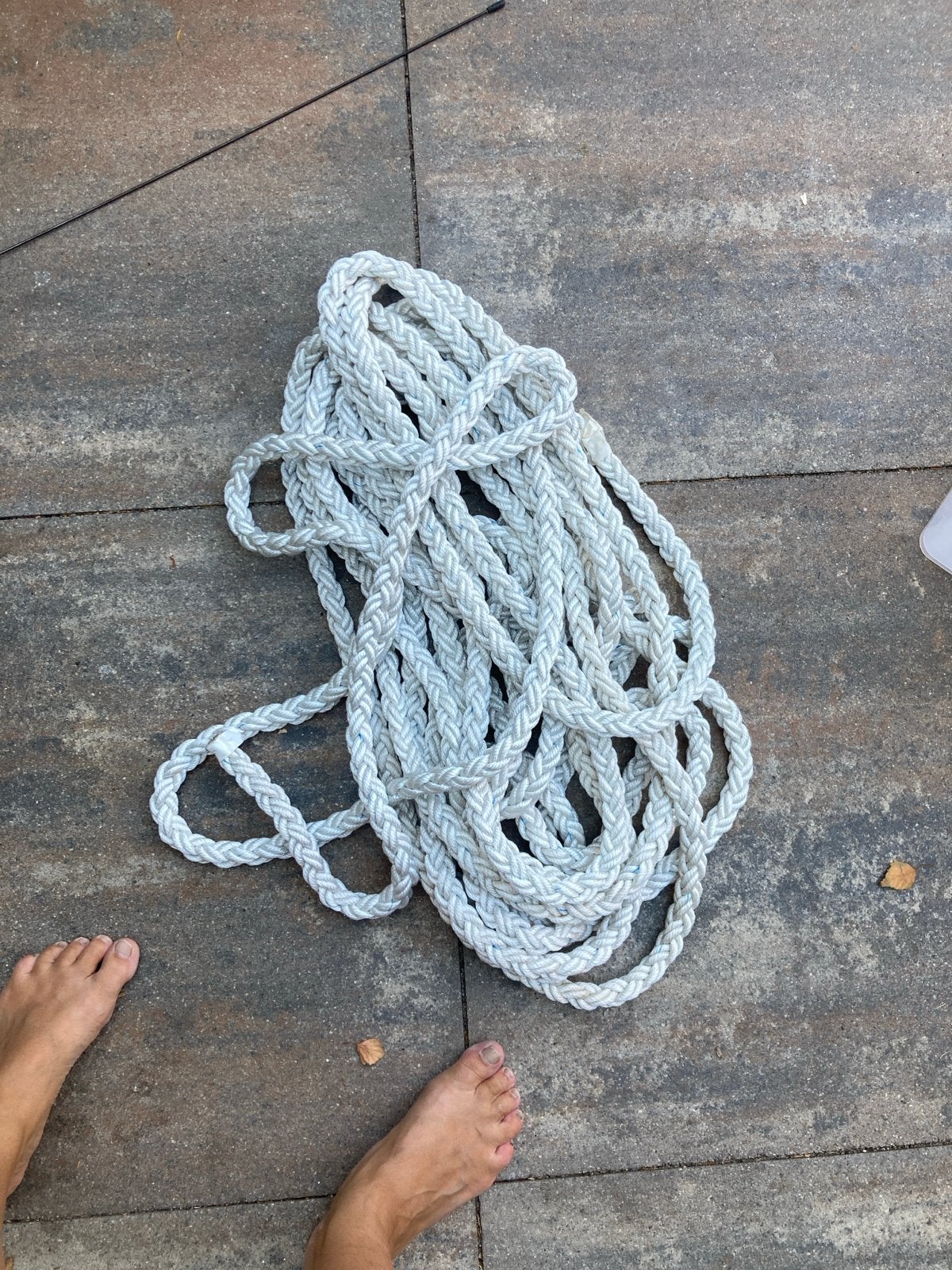 Nieuw extra dik zeiltouw - 12 meter, Watersport en Boten, Ophalen of Verzenden, Nieuw