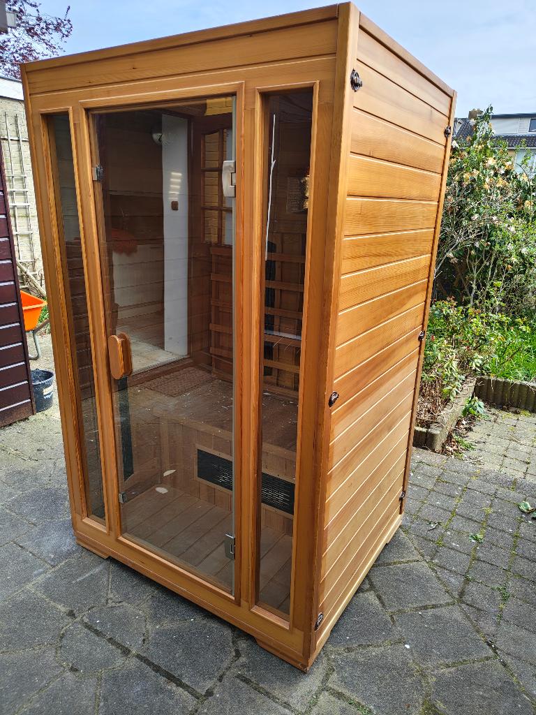 Infrarood sauna kast, Ophalen, Gebruikt, Infrarood, Complete sauna