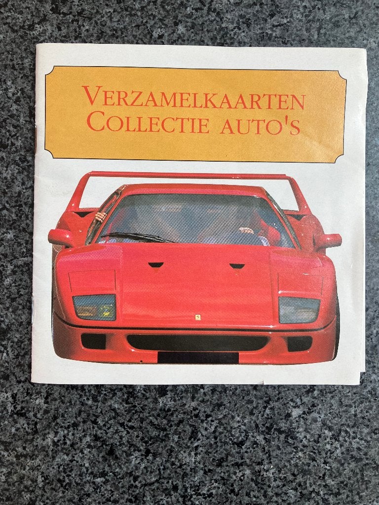 Verzamelkaarten auto's, Ophalen, Gebruikt, Auto's