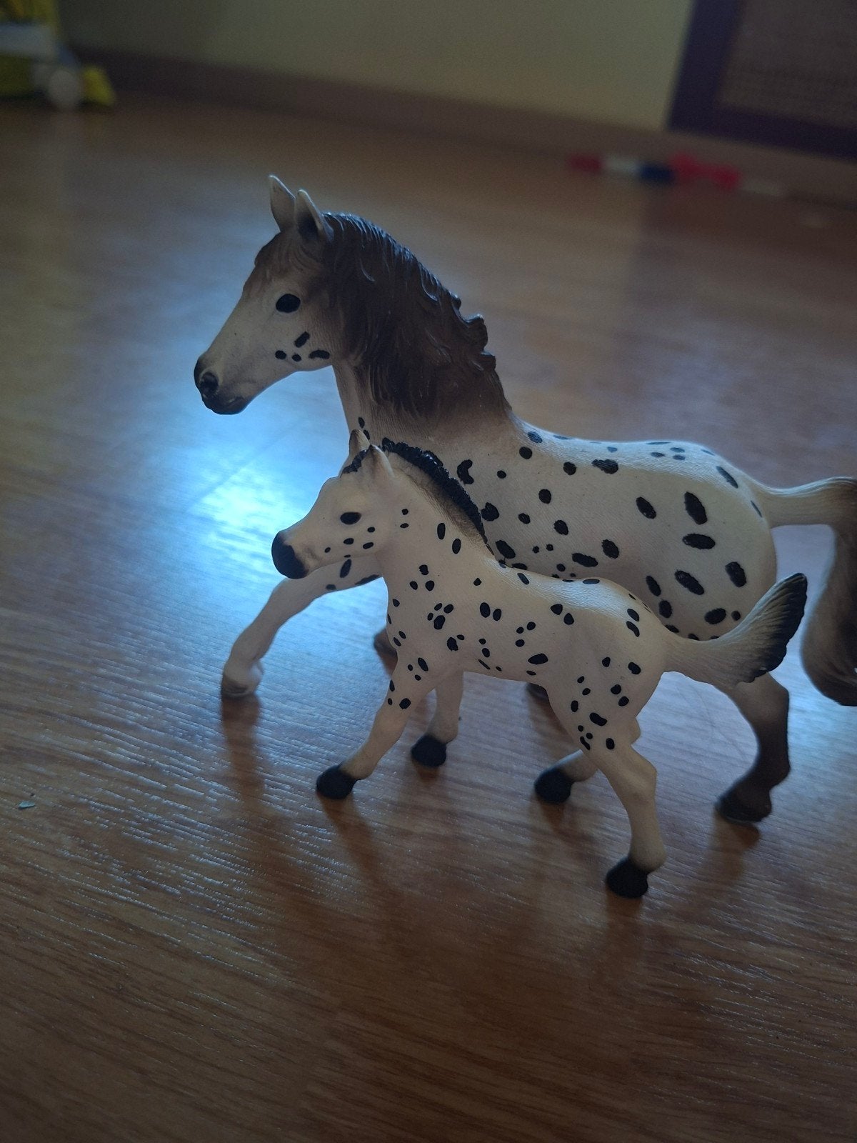 Schleich paard en veulen, Ophalen of Verzenden, Zo goed als nieuw