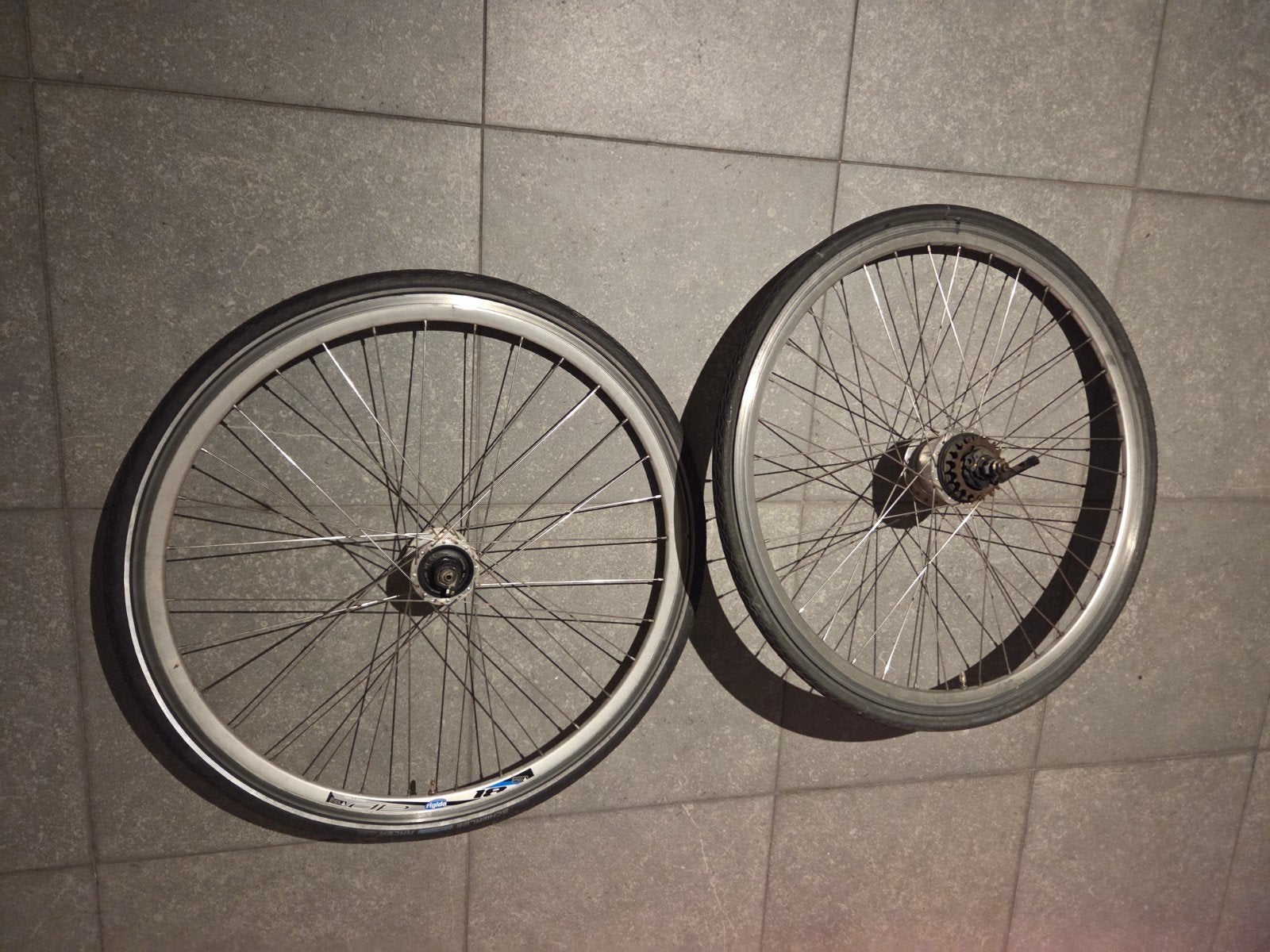 Shimano Alfine SG-S501 en DH-3N72 Wielset rigida dp18, Fietsen en Brommers, Wiel, Gebruikt, Elektrische fiets, Ophalen of Verzenden
