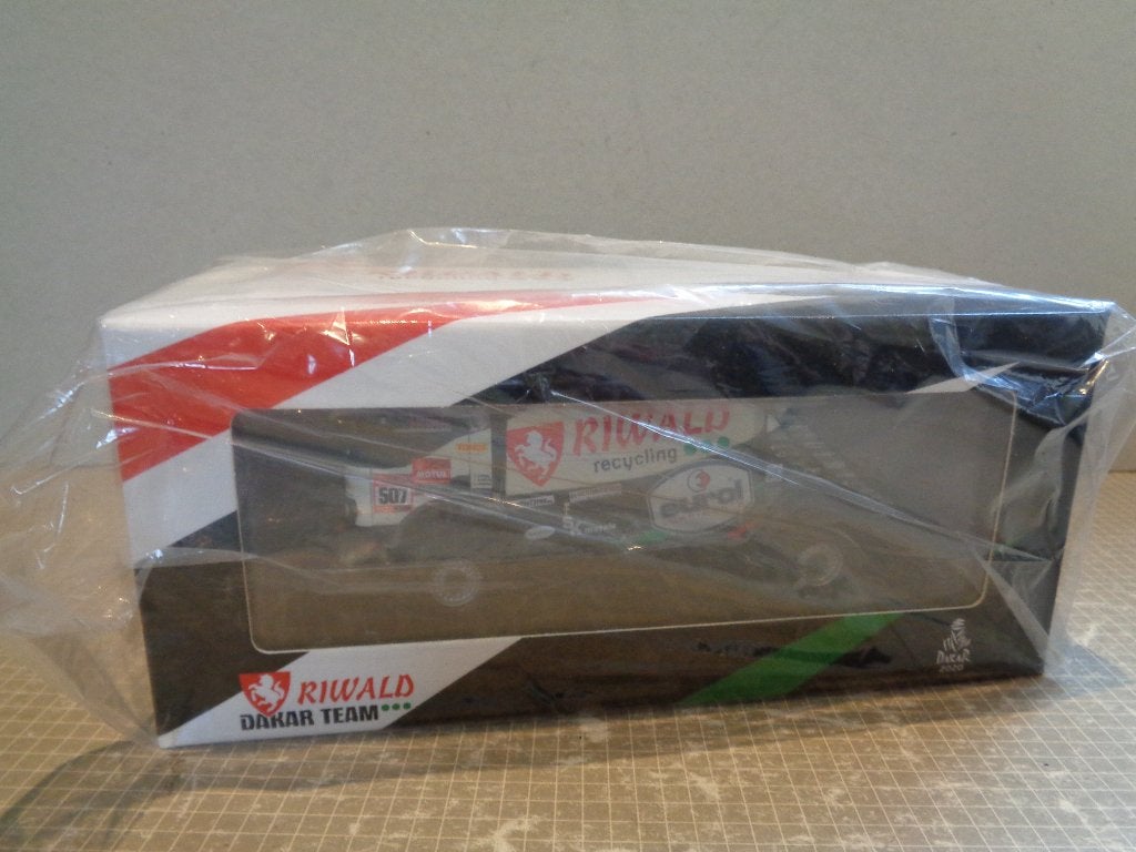 Scalemaster renault parijs dakar riwald team, Hobby en Vrije tijd, Modelauto's | 1:50, Ophalen of Verzenden, Nieuw, Bus of Vrachtwagen