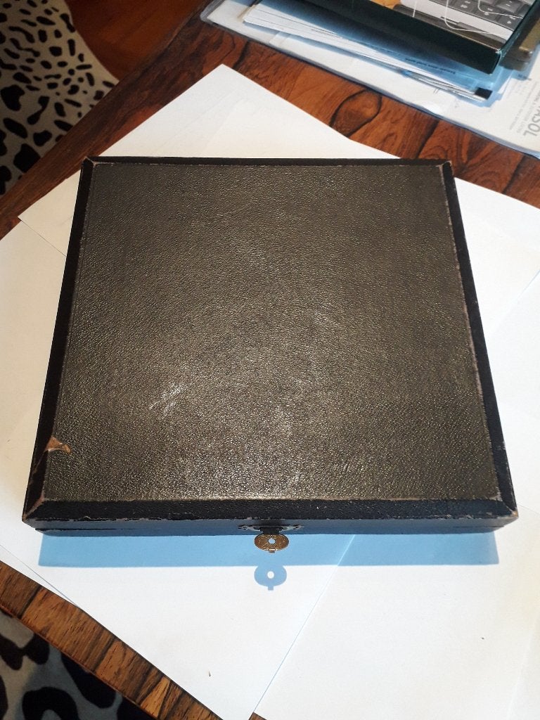 12 ANTIEKE MESSEN in de ORIGINELE DOOS in GOEDE STAAT, Ophalen of Verzenden