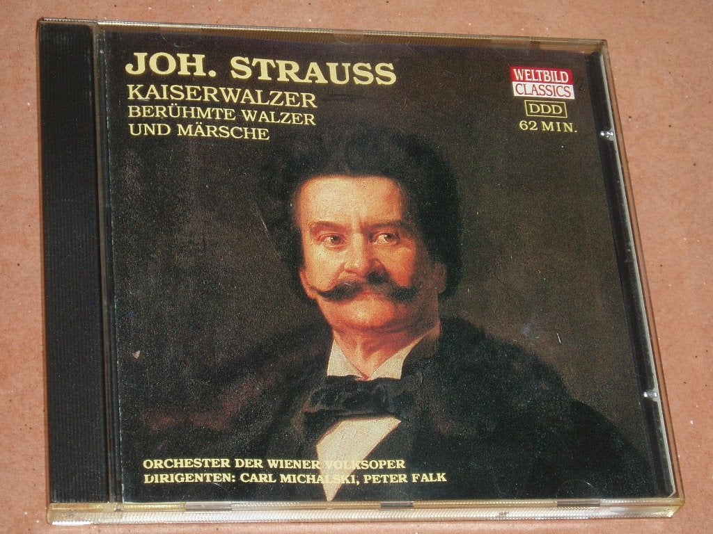 CD Johann Strauss - Kaiserwalzer, Verzenden, Classicisme, Gebruikt, Kamermuziek