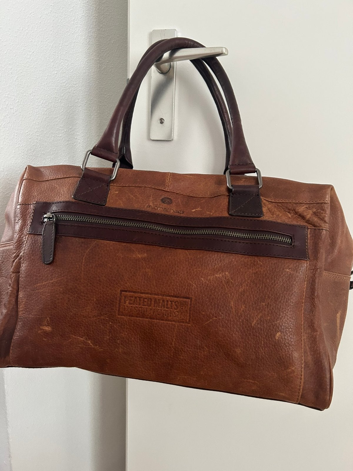 Leer micmacbaqs, 40 tot 60 cm, 20 tot 30 cm, Bruin, Minder dan 35 cm