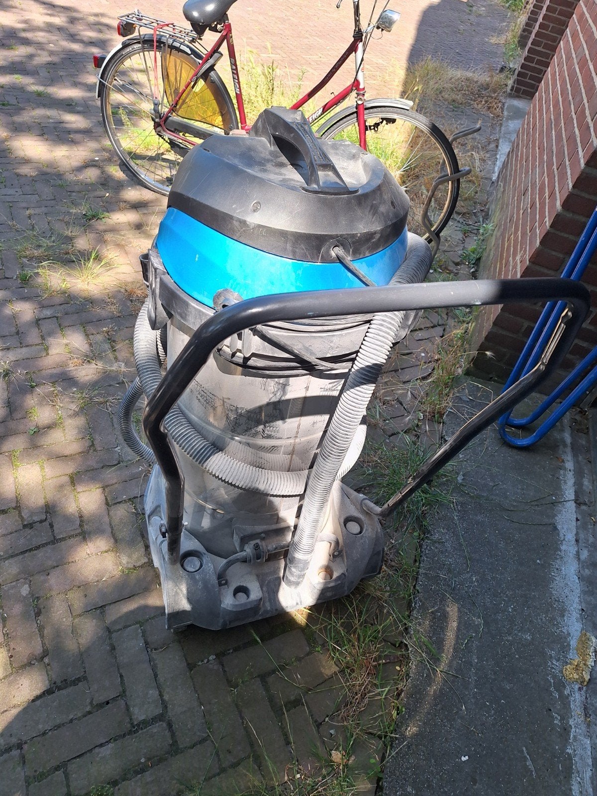 HBM Industriële Stofzuiger 3000W - 2 Motoren, Ophalen, Overige merken, Gebruikt, Industriële stofzuiger