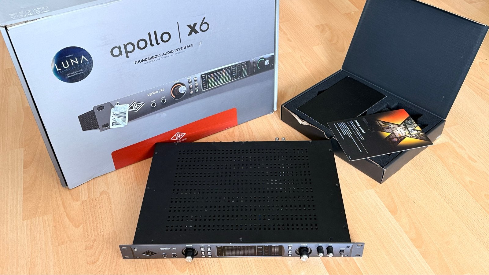 Universal Audio Apollo x6 Thunderbolt 3 Audio Interface, Ophalen of Verzenden, Zo goed als nieuw