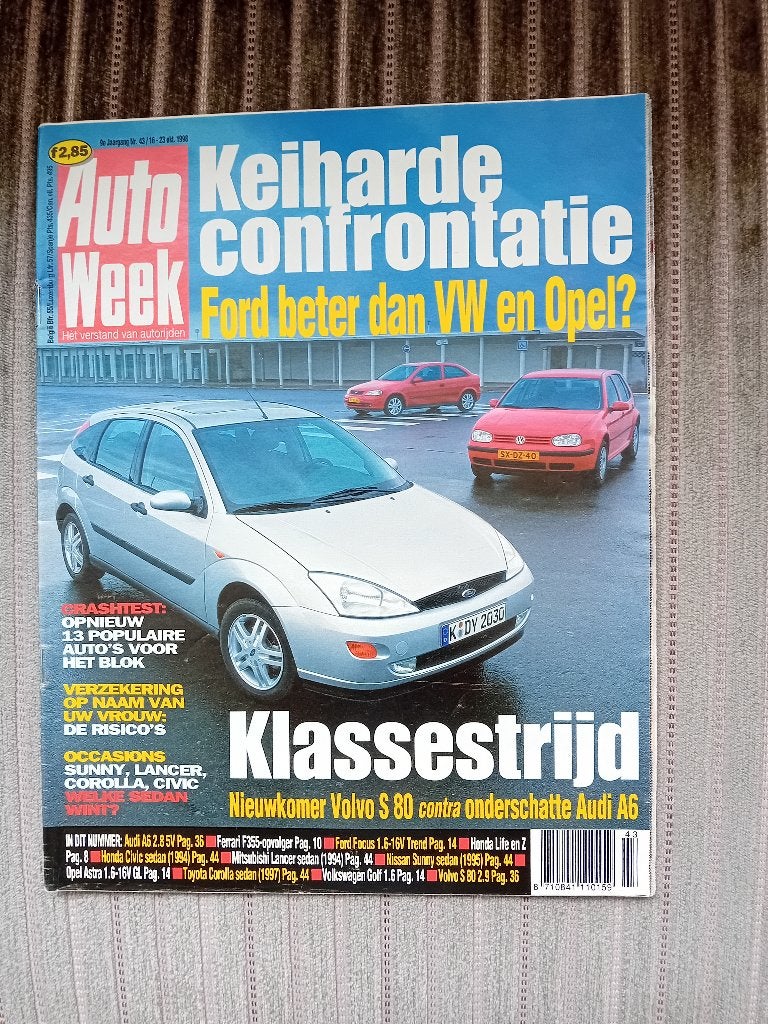 Autoweek, Ophalen of Verzenden, Gebruikt, Auto's