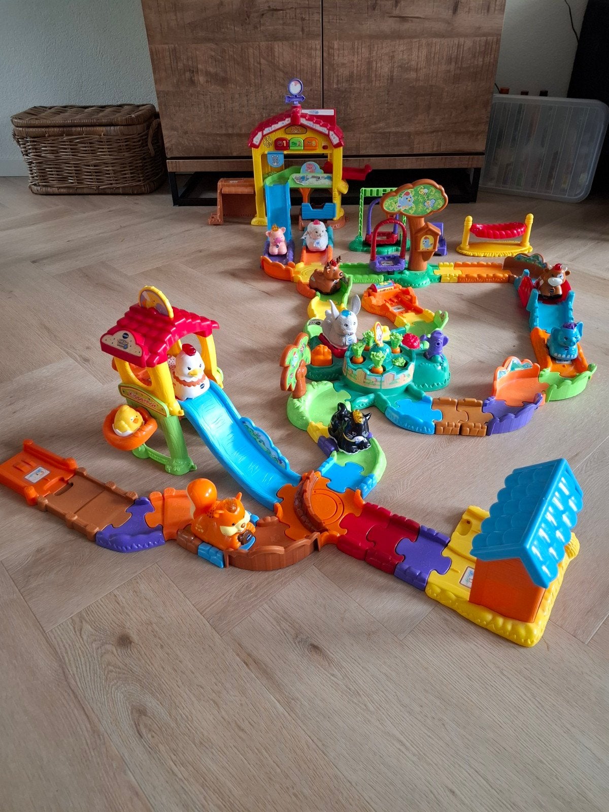 VTech Zoef Zoef Dieren Boerderij Speelset met Extra Dieren, Ophalen, Gebruikt, Overige typen, Met licht