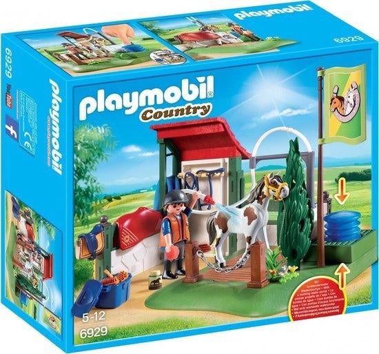 PLAYMOBIL Country Paardenwasplaats - 6929, Kinderen en Baby's, Speelgoed | Playmobil, Ophalen of Verzenden, Nieuw