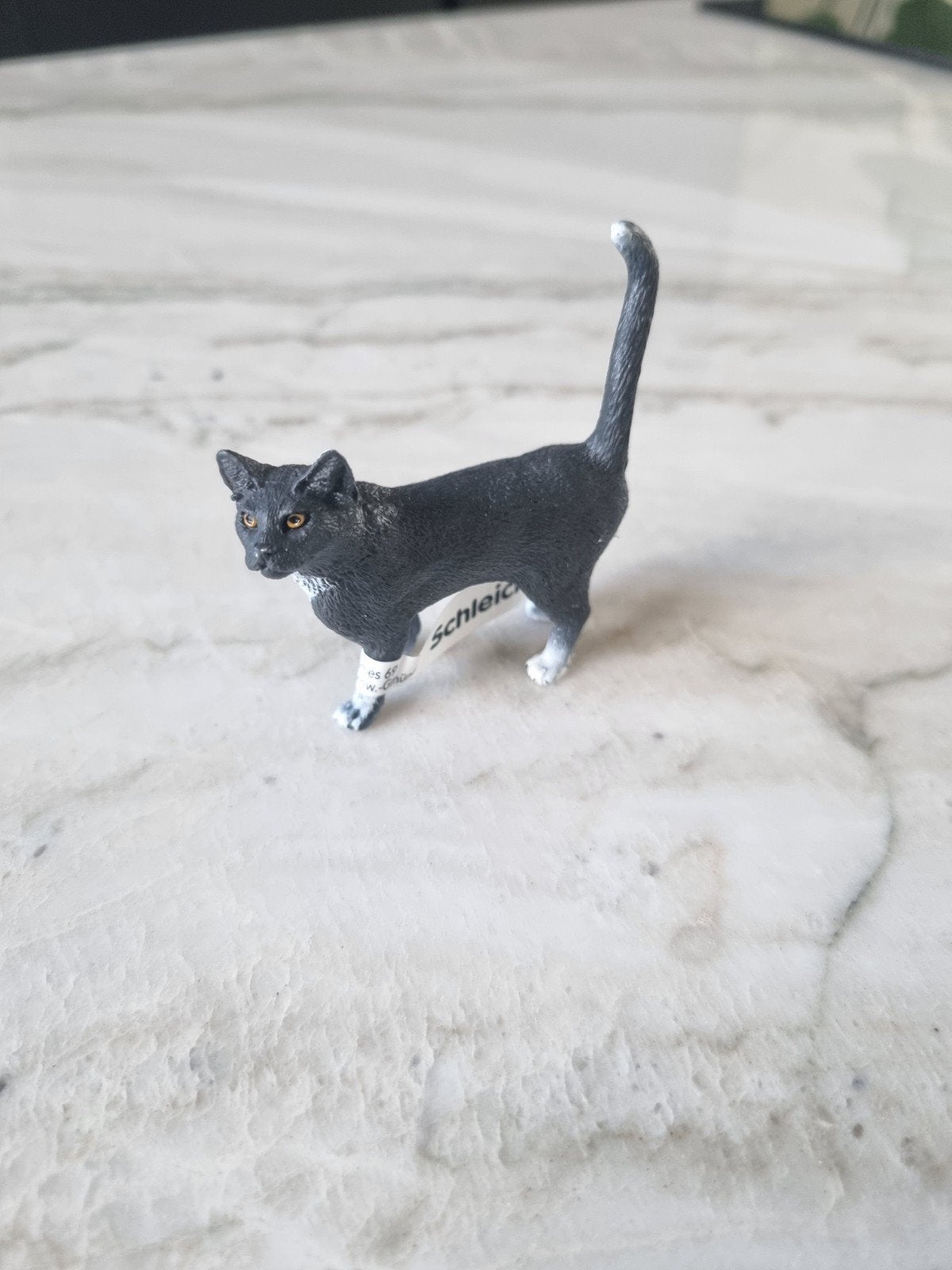 Schleich, 17068 Zwarte kat, Ophalen of Verzenden, Nieuw, Hond of Kat, Beeldje of Figuurtje