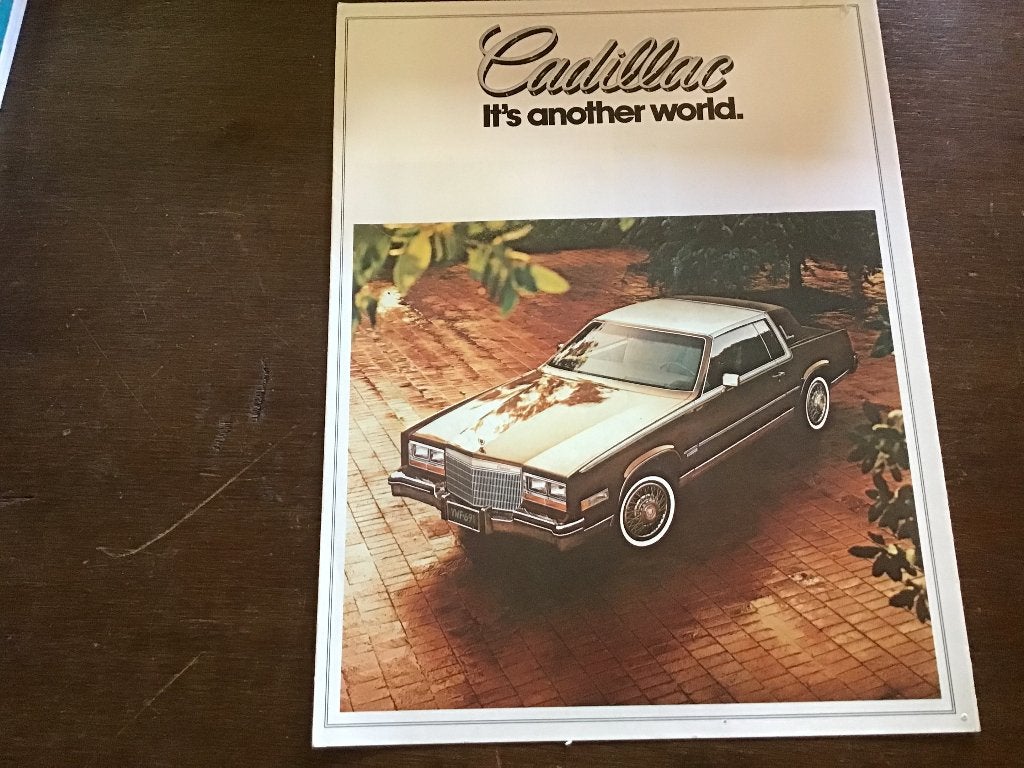 Vintage Cadillac Brochure - Fleetwood, Eldorado, Limousine, Gelezen, Ophalen of Verzenden, Overige merken, Cadillac