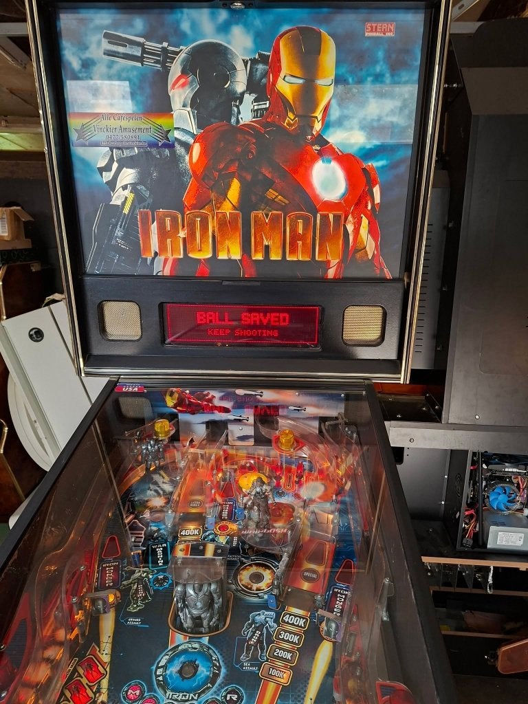Stern Iron Man, Ophalen, Gebruikt, Stern, Dot-matrix