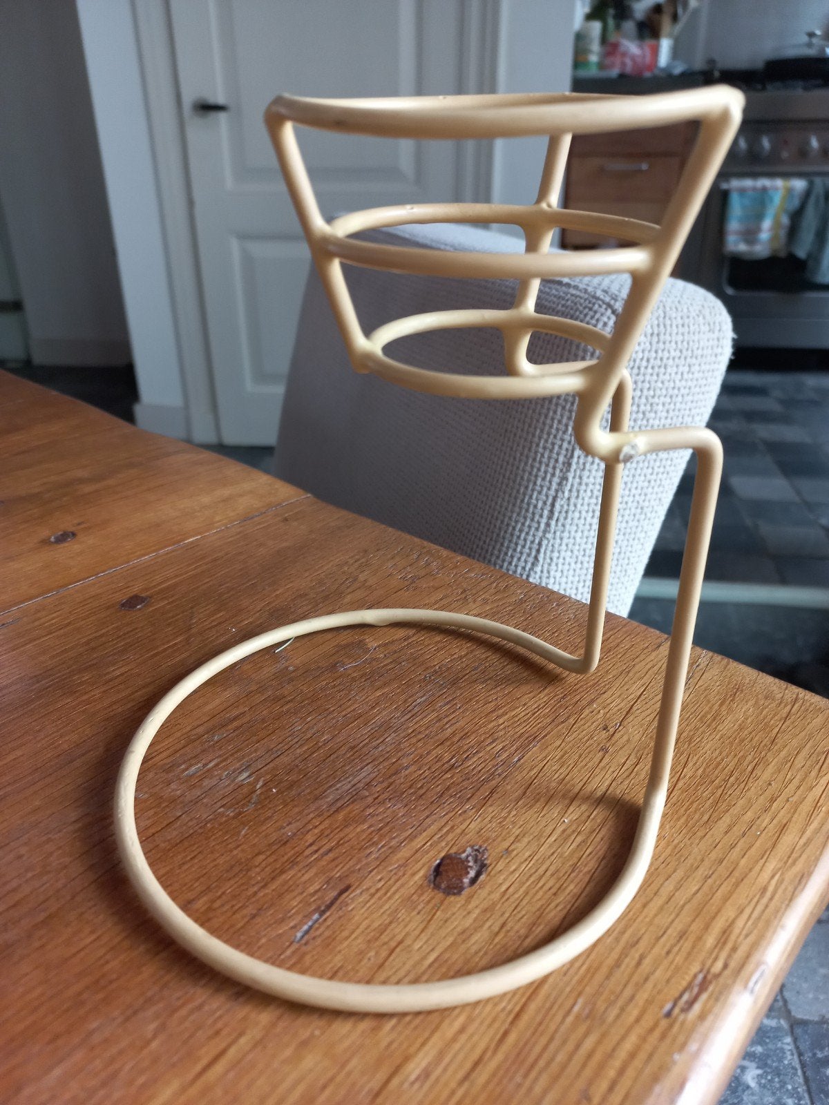 Vintage Tomado uitdruiprekje Geel - Retro design, Ophalen of Verzenden