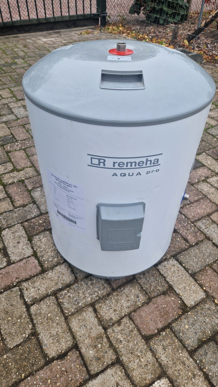 Remeha Aqua Pro boiler RVS 100 liter, Ophalen, Gebruikt, 100 liter of meer, Boiler