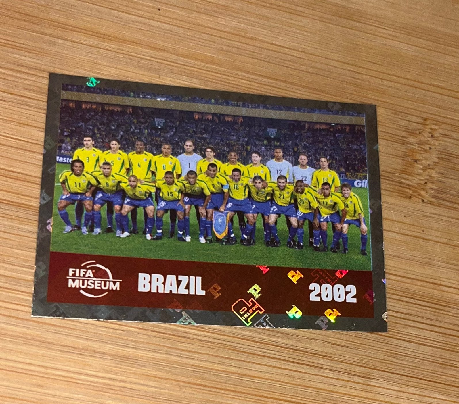 Combi Brazil 2002/ Extra Vinícius júnior, Ophalen of Verzenden, Zo goed als nieuw, Plaatje