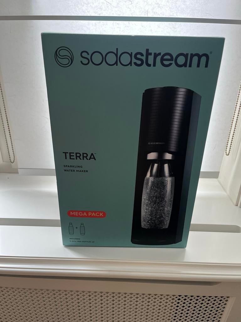 Sodastream Terra - Nieuw in doos, Sieraden, Tassen en Uiterlijk, Uiterlijk | Gezichtsverzorging, Ophalen of Verzenden, Nieuw