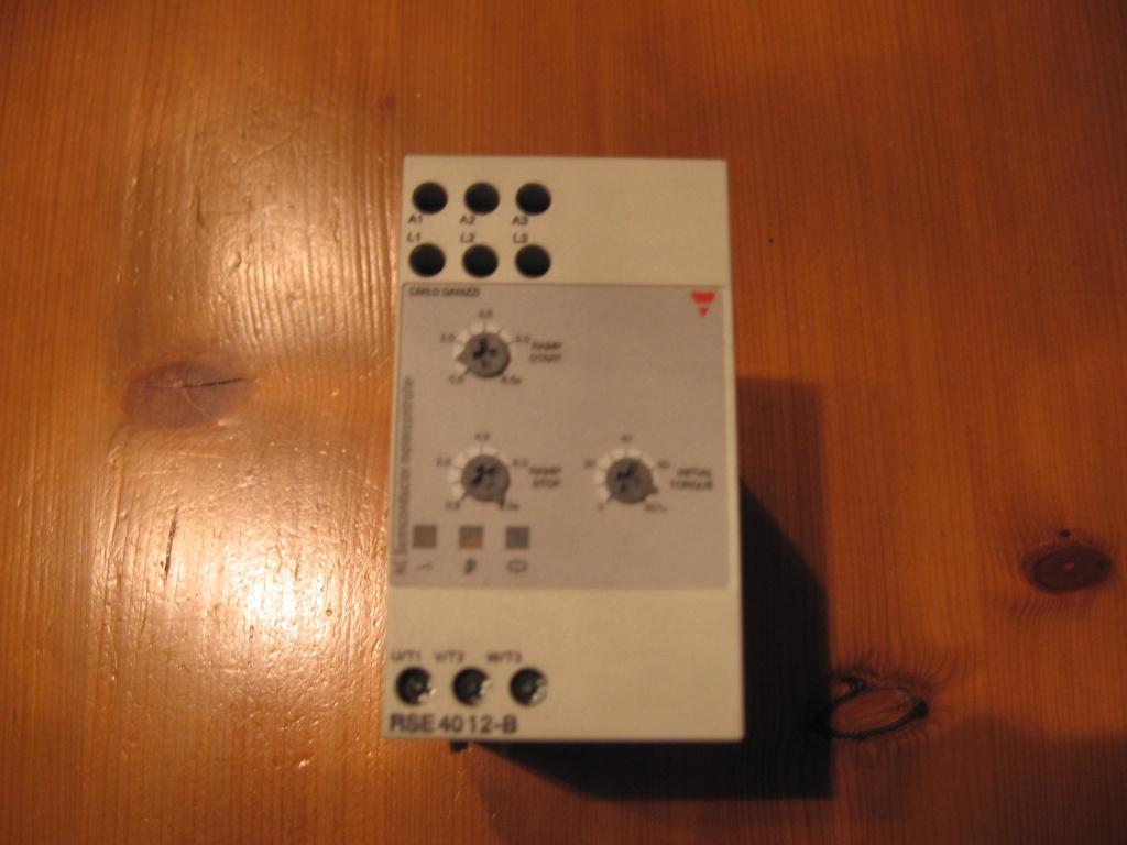 Carlo Gavazzi softstarter RSE 4012-B 5,5 kW., Ophalen of Verzenden, Gebruikt