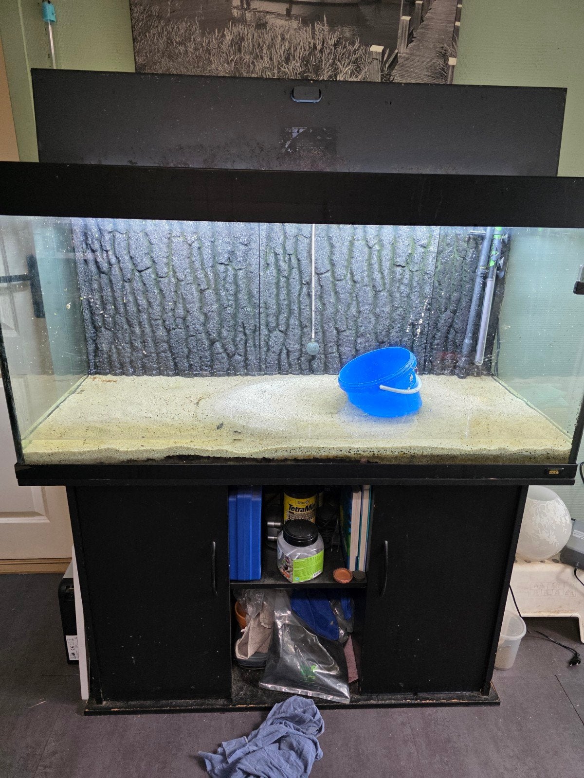 Een supermooie aquarium, Ophalen, Gebruikt, Leeg aquarium