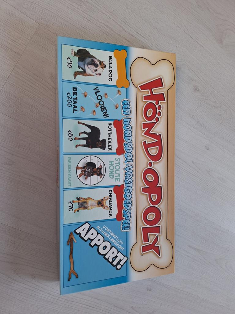 Hond-Opoly bordspel - Zo goed als nieuw, Ophalen, Zo goed als nieuw, Late for the Sky