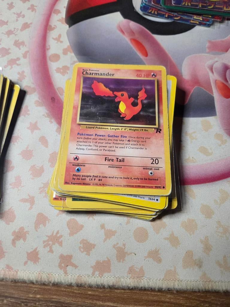 82 Stuks Base, Jungle, Fossil, Rocket etc Bulk Wotc, Ophalen of Verzenden, Gebruikt, Meerdere kaarten