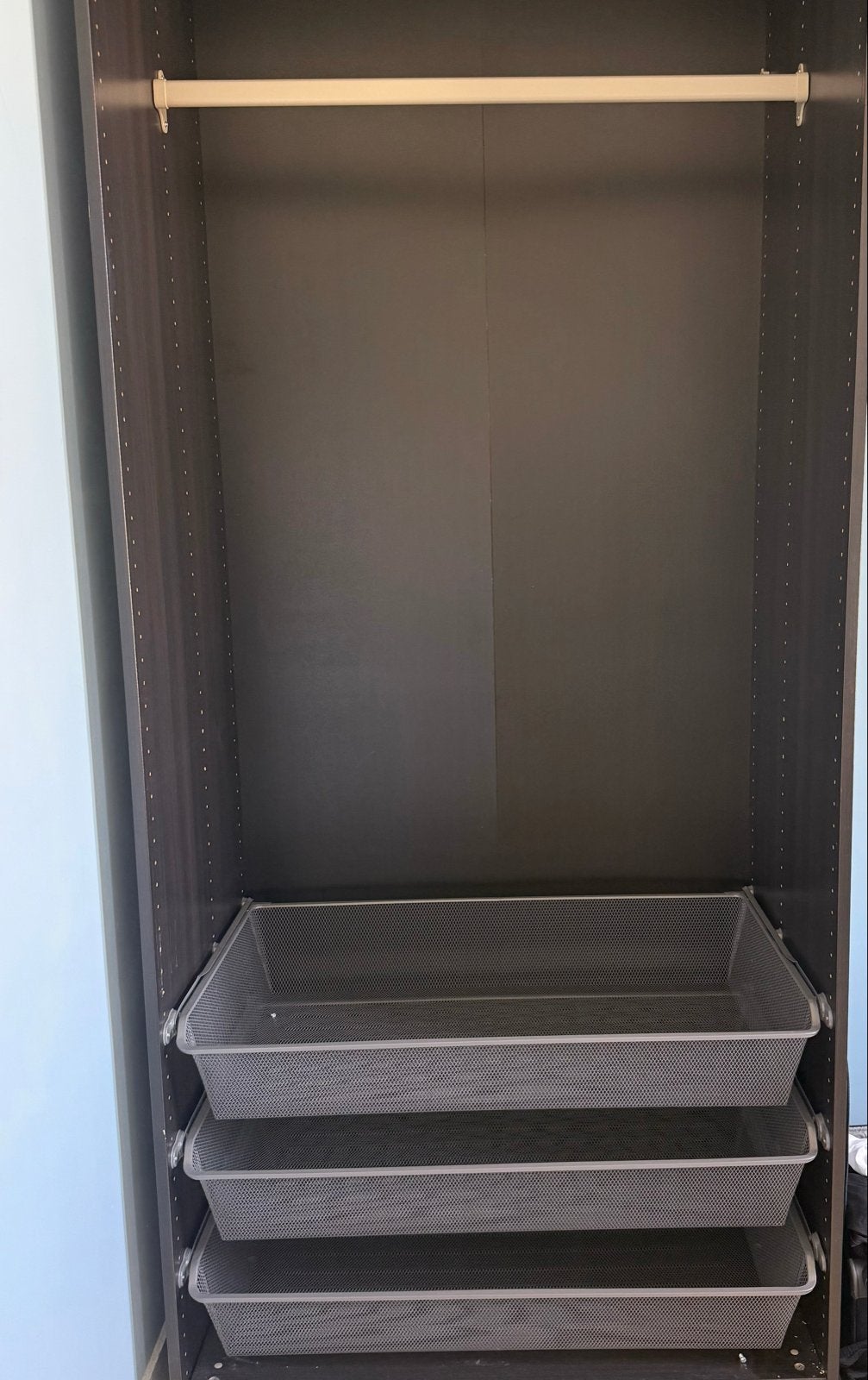 3 lades & 1 roede IKEA PAX 100x58 cm, Huis en Inrichting, Kasten | Kledingkasten, Ophalen, Gebruikt, 200 cm of meer, 50 tot 100 cm