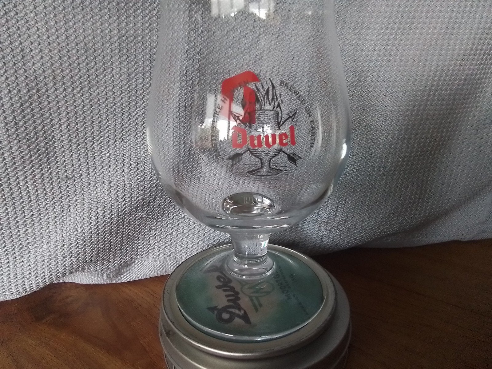Duvel bierglas - Origineel en in uitstekende staat, Ophalen of Verzenden