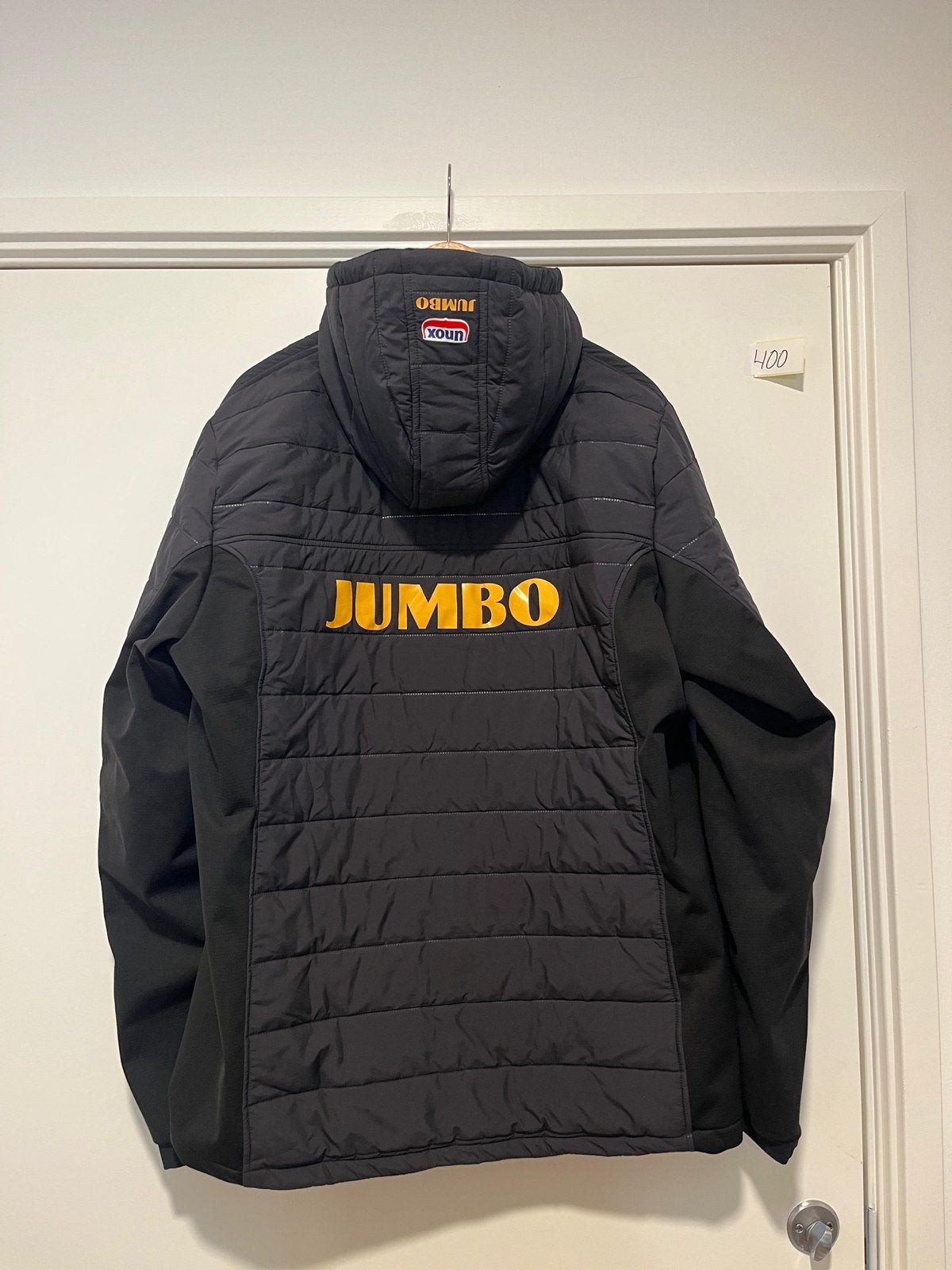 Jumbo donsjas maat XL - Team Jumbo-Visma, Ophalen of Verzenden, Zo goed als nieuw, Maat 56/58 (XL), Zwart
