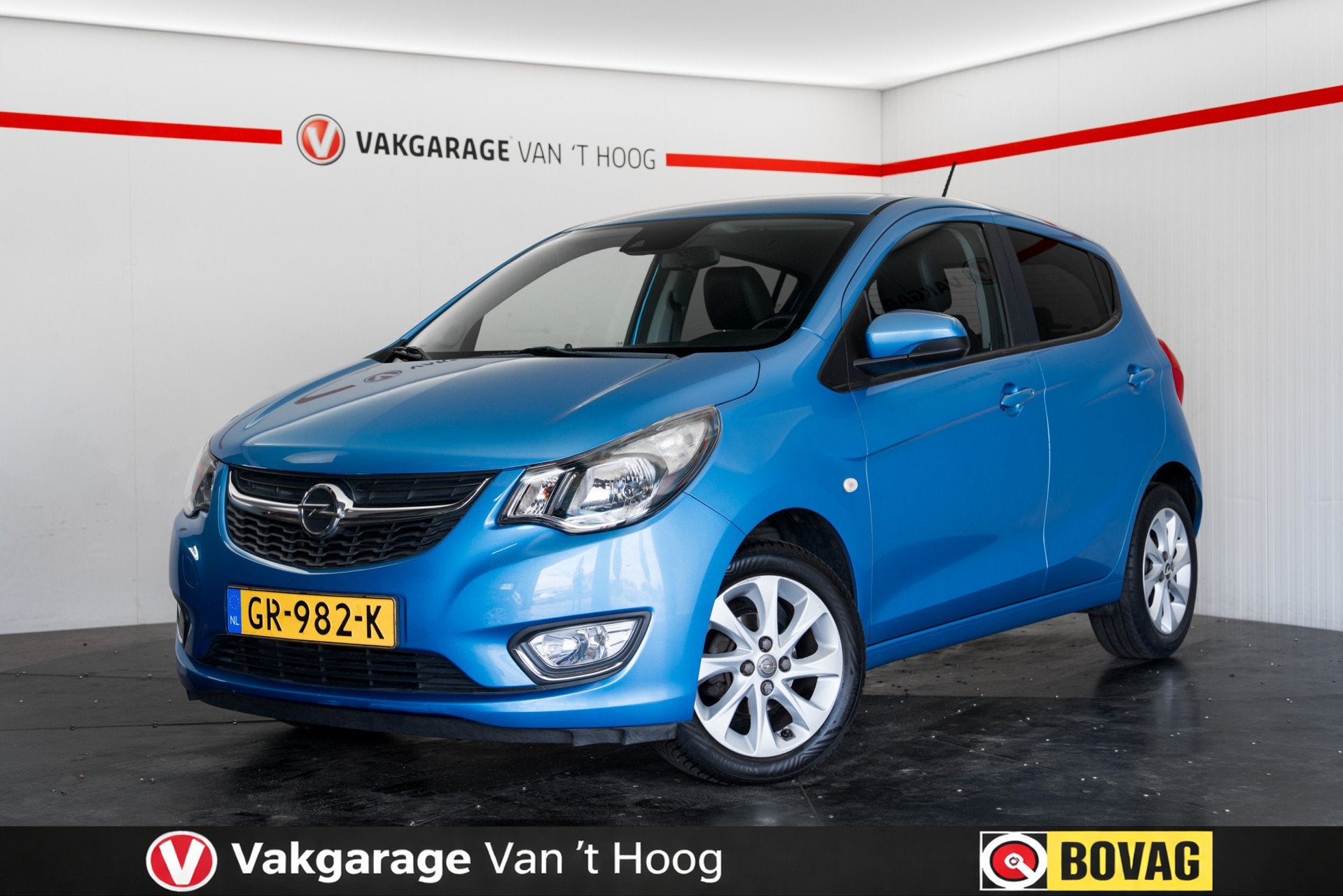 Opel KARL 1.0 ecoFLEX Cosmo|Climatcontrol|Stoelverwarming|Cr, Auto's, Voorwielaandrijving, 839 kg, Gebruikt, Blauw