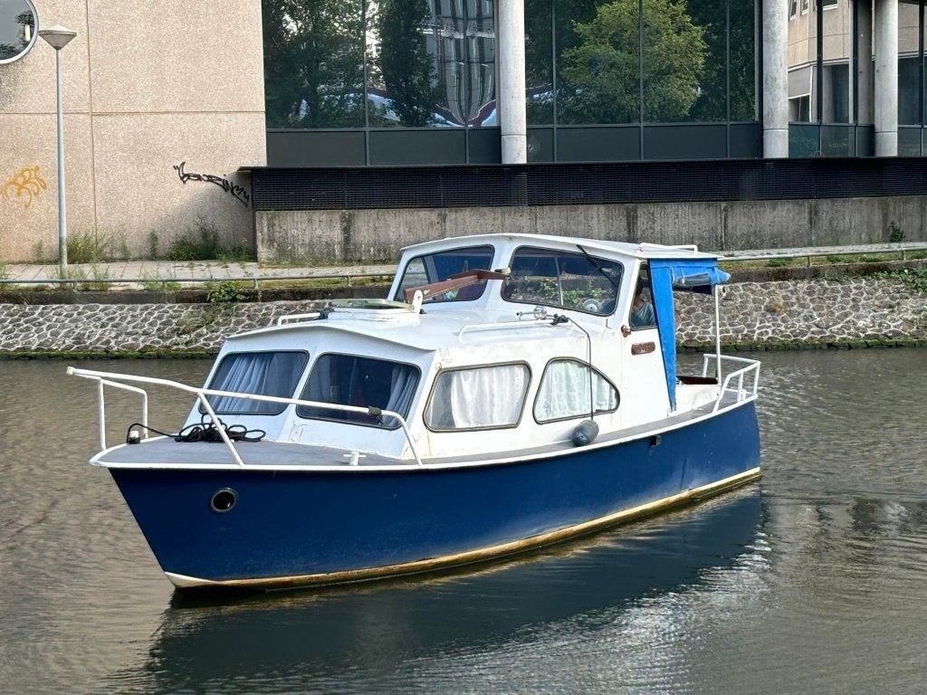 Ten Broeke Kruiser 7m - Mitsubishi 4cyl diesel – Vaarklaar, Overige merken, 70 cm, Gebruikt, Binnenboordmotor