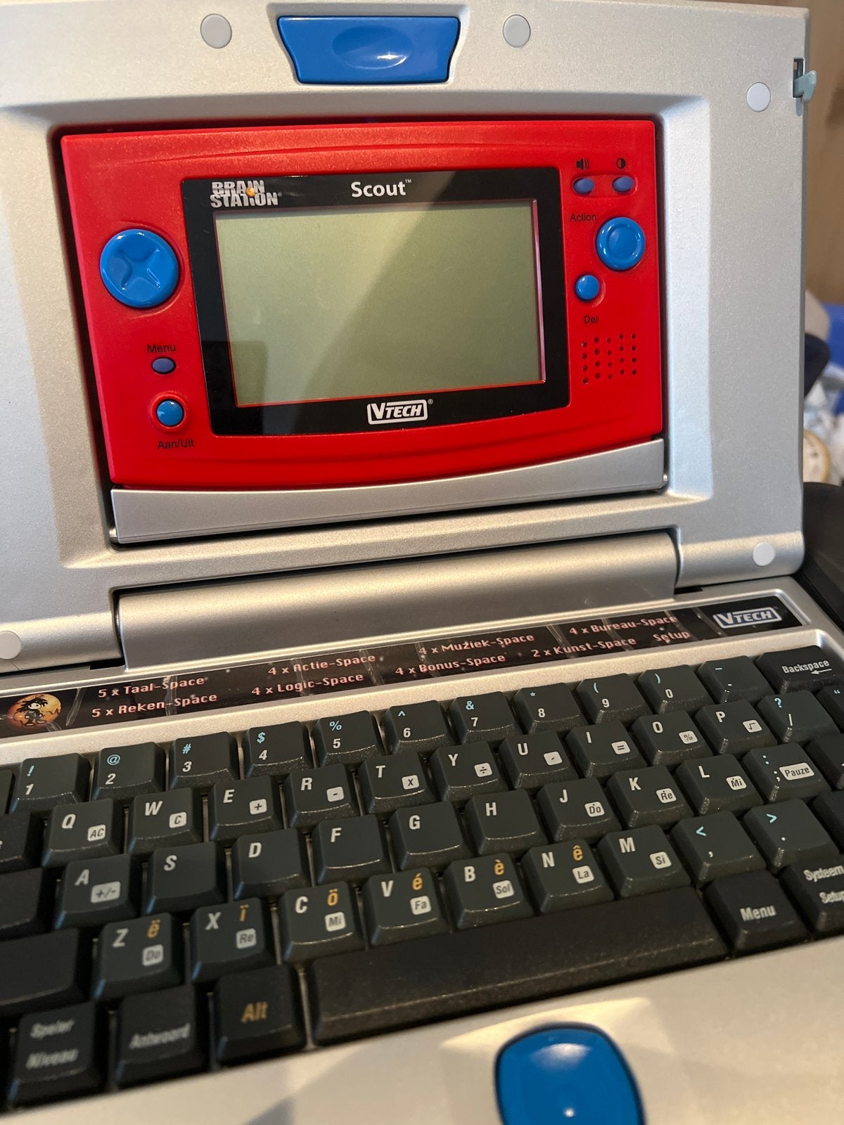 VTech Brain Station Scout Educatieve Laptop, Ophalen of Verzenden, Gebruikt, Taal en Lezen