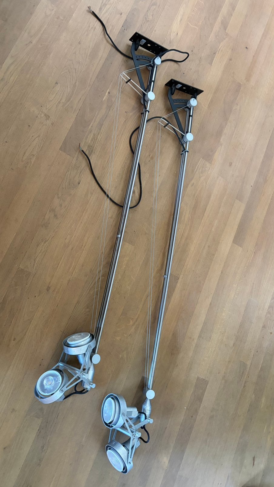 2 wandlampen modular Nomad xyz, Ophalen, Zo goed als nieuw, Staal
