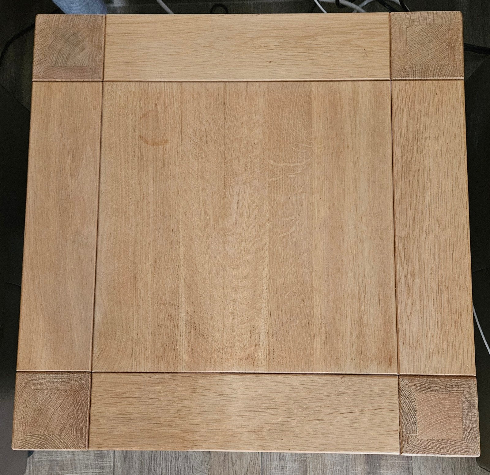 Salontafel - licht eiken - vierkant, Ophalen
