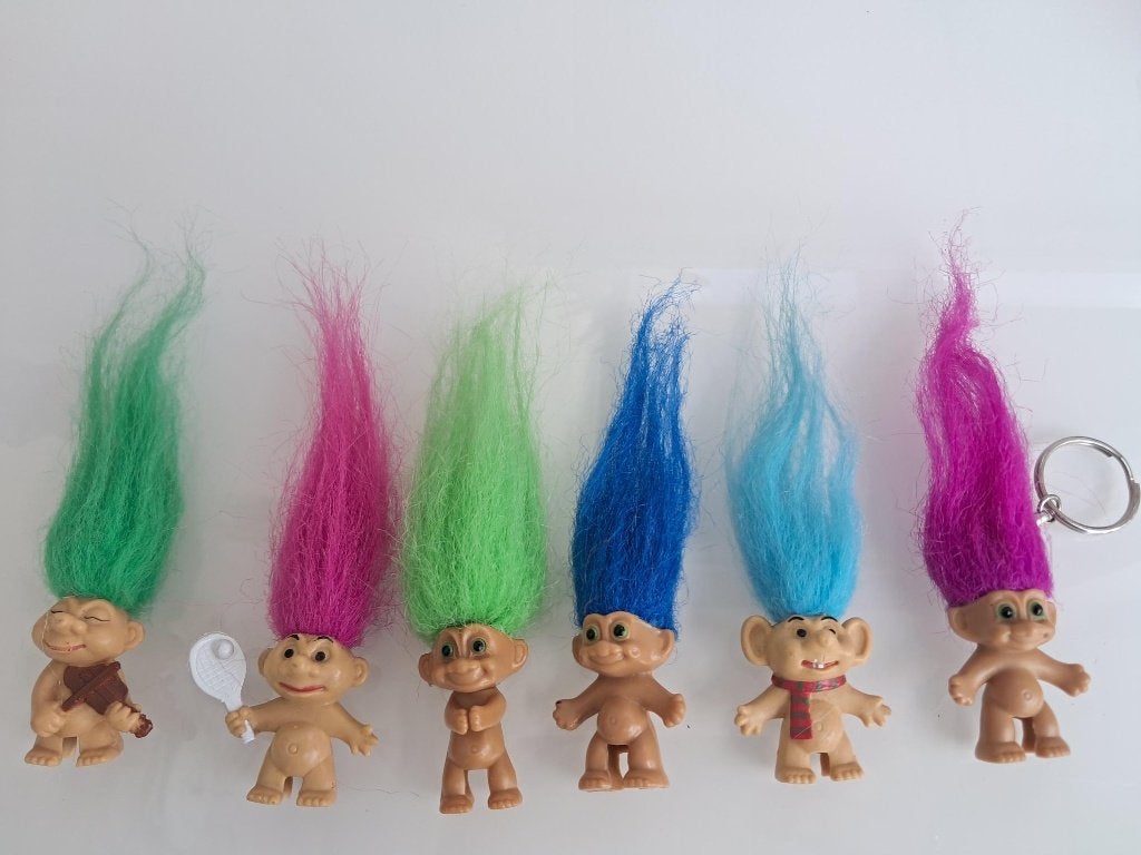 Mini Troll Dolls, Ophalen of Verzenden, Zo goed als nieuw